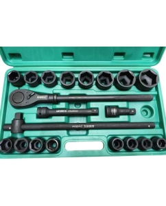 Купить Набор шоферского инструмента WYNNS, 21 предмет (19-50), 20 мм, 3/4", W021B, Tools 00000038039  в E-mobi