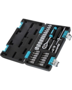 Купить Набор слесарных инструментов BARTEX Pro, 1/4, 6-гранный, сталь, кейс, 29 пр 319906 в E-mobi