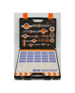 Купить Набор ручных метчиков и плашек GSR 46-предметов A_S BSW1/4-1 HSSG S504AS170  в E-mobi
