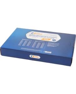 Купить Набор метчиков и плашек метрический LIGE 110 предметов, титановый, LG-S1020 886254  в E-mobi