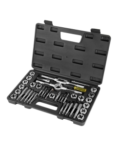 Купить Набор метчиков и плашек AV Steel 40 предметов, М3-М12 AV-921213 в E-mobi