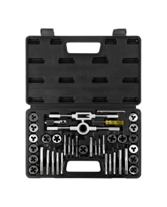 Купить Набор метчиков и плашек AV Steel 40 предметов, М3-М12 AV-921213  в E-mobi