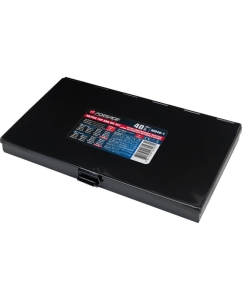 Купить Набор метчиков и плашек метрический Forsage 40 предметов в металлическом кейсе F-M040-1(7898)  в E-mobi