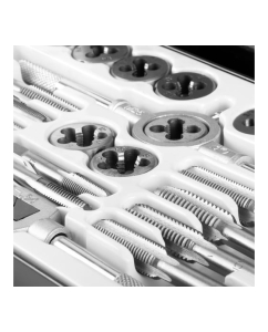 Купить Набор метчиков и плашек AV Steel 24 предметов, 1/4"-1/2", в металлическом кейсе AV-921209  в E-mobi