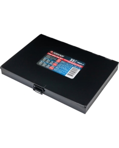 Купить Набор метчиков и плашек Forsage 33 предмета (метрич + дюйм)в металлическом кейсе F-M033-3(8684)  в E-mobi