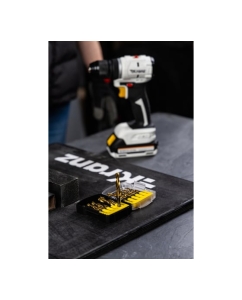 Купить Набор сверл-метчиков KRANZ (М3х1, М4х1, М5х2, М6х2, М8х2, М10х2), Р6М5, титан, 10 шт, KR-91-0699  в E-mobi