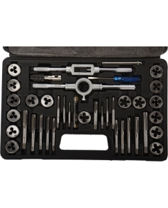 Купить Набор метчиков и плашек метрический LIGE 40пр. LG-S1018 844144  в E-mobi