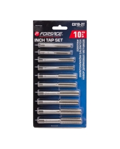 Купить Набор метчиков дюймовых Forsage 10 предметов в блистере F-C010-2T(8749) в E-mobi