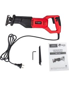 Купить Пила сабельная электрическая EDON ERS-1000 (1000Вт; 0-3000 ход/мин; 20мм; 115мм) 42302  в E-mobi