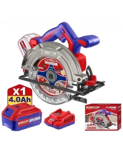 Купить Циркулярная пила аккумуляторная emtop ELCS16521 в E-mobi