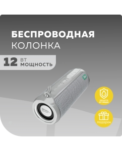 Купить Портативная колонка More Choice BS22 Gray (BS22 Grey) в E-mobi