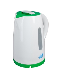 Купить Чайник электрический Великие Реки Томь-1 17 л белый, зеленый  в E-mobi