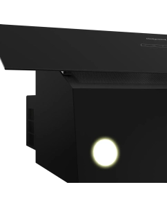 Купить Вытяжка настенная Hotpoint HPHV 63LT BL черный  в E-mobi