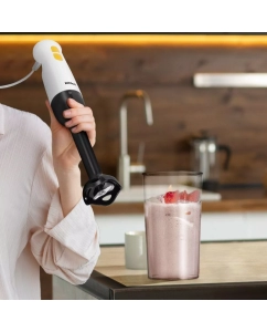Купить Погружной блендер Kitfort КТ-3511 белый, черный  в E-mobi