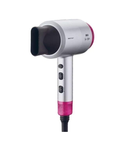 Купить Фен BQ HD1818M 1800 Вт серый, розовый  в E-mobi