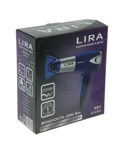 Купить Фен Lira LR 0703 2000 Вт синий  в E-mobi