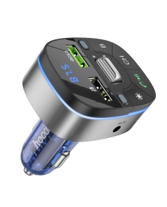 Купить Fm-трансмиттер, HOCO, E71, 1 USB QC3.0+1 USB 5V/0.5A в E-mobi