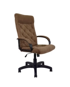 Купить КомпьютерноеОфисное кресло ЯРКРЕСЛА Кр82 ТГ ПЛАСТ SR28 (ткань коричневая) в E-mobi