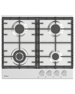 Купить Встраиваемая варочная панель газовая Evelux HEG 650 X серебристый в E-mobi