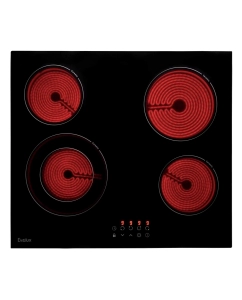 Купить Встраиваемая варочная панель электрическая Evelux HEV 641 B черный в E-mobi