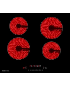 Купить Встраиваемая варочная панель электрическая RENOVA TC-460BS1 черный  в E-mobi