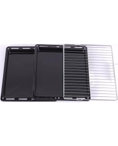 Купить Встраиваемый электрический духовой шкаф Haier HOX-P06HGBX черный/серебристый  в E-mobi