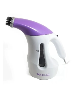 Купить Ручной отпариватель KELLI КL-312 0.5 л белый, фиолетовый в E-mobi