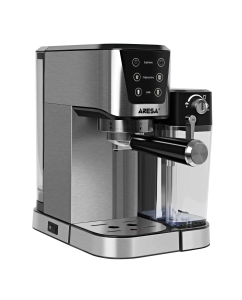 Купить Рожковая кофеварка Aresa AR-1613 серебристый  в E-mobi