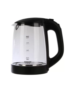 Купить Чайник электрический Delta Lux DL-1058 2 л прозрачный, черный  в E-mobi