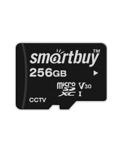 Купить Карта памяти SmartBuy Micro SDXC 256Гб Class10 U3 V30 SB256GBSDCCTV 4690626088818  в E-mobi