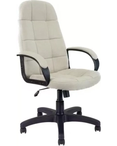 Купить КомпьютерноеОфисное кресло ЯРКРЕСЛА Кресло Кр45 ТГ ПЛАСТ SR23 (ткань светло-серая) в E-mobi