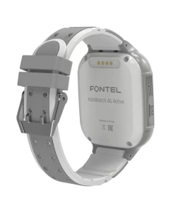 Купить Детские смарт-часы Fontel KidsWatch 4G Active, серый  в E-mobi