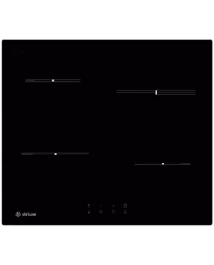 Купить Встраиваемая варочная панель электрическая De Luxe 595204.03эвс-003 черный в E-mobi