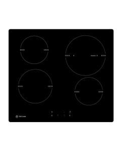Купить Встраиваемая варочная панель электрическая De Luxe 595204.03эвс-001 черный в E-mobi