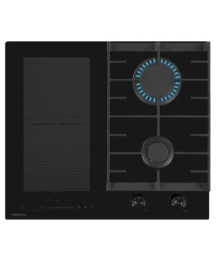 Купить Встраиваемая варочная панель комбинированная Hiberg i-VM 6021 B черный  в E-mobi