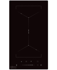 Купить Встраиваемая варочная панель индукционная ZUGEL ZIH294B черный в E-mobi