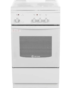 Купить Электрическая плита De Luxe 5003.17Э белый в E-mobi