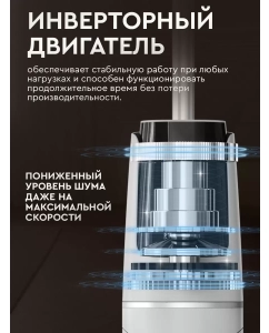 Купить Пылесос Libhof VCW-2125 белый  в E-mobi