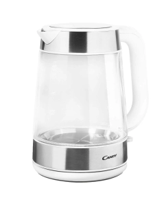 Купить Чайник электрический Candy CK-301 1.8 л белый, серебристый, прозрачный  в E-mobi