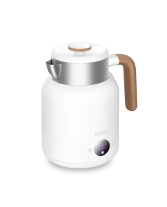 Купить Чайник электрический Kitfort КТ-6724 1.5 л белый в E-mobi
