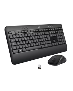 Купить Комплект клавиатура и мышь Logitech 920-008686 Черный в E-mobi
