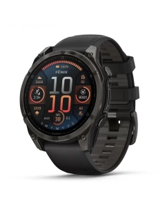 Купить Смарт-часы Garmin Fenix 8 Solar Sapphire 47мм Gr/Bl в E-mobi
