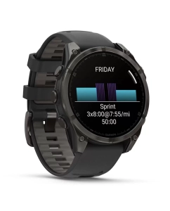 Купить Смарт-часы Garmin Fenix 8 Solar Sapphire 47мм Gr/Bl  в E-mobi
