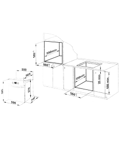 Купить Встраиваемый электрический духовой шкаф GEFEST ДА 602-01 White  в E-mobi