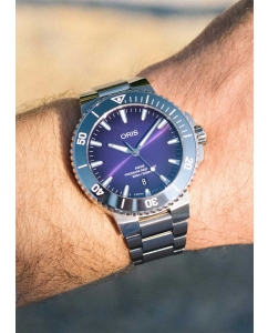 Купить Швейцарские механические наручные часы Oris 01-733-7789-4158-07-8-23-04PEB  в E-mobi