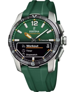 Купить Спортивные титановые наручные часы Festina F23000/2 с хронографом в E-mobi