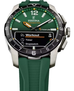 Купить Спортивные титановые наручные часы Festina F23000/2 с хронографом  в E-mobi