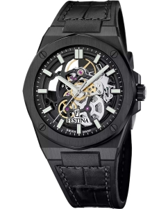 Купить Швейцарские механические наручные часы Festina F22015/1 в E-mobi