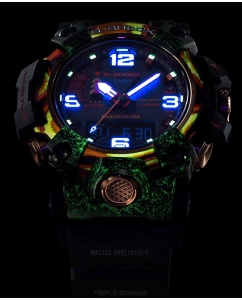 Купить Японские наручные часы Casio G-SHOCK GWG-2040FR-1A с хронографом  в E-mobi