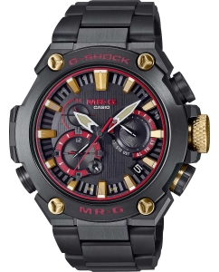 Купить Японские титановые наручные часы Casio G-SHOCK MRG-B2000B-1A4 с хронографом в E-mobi